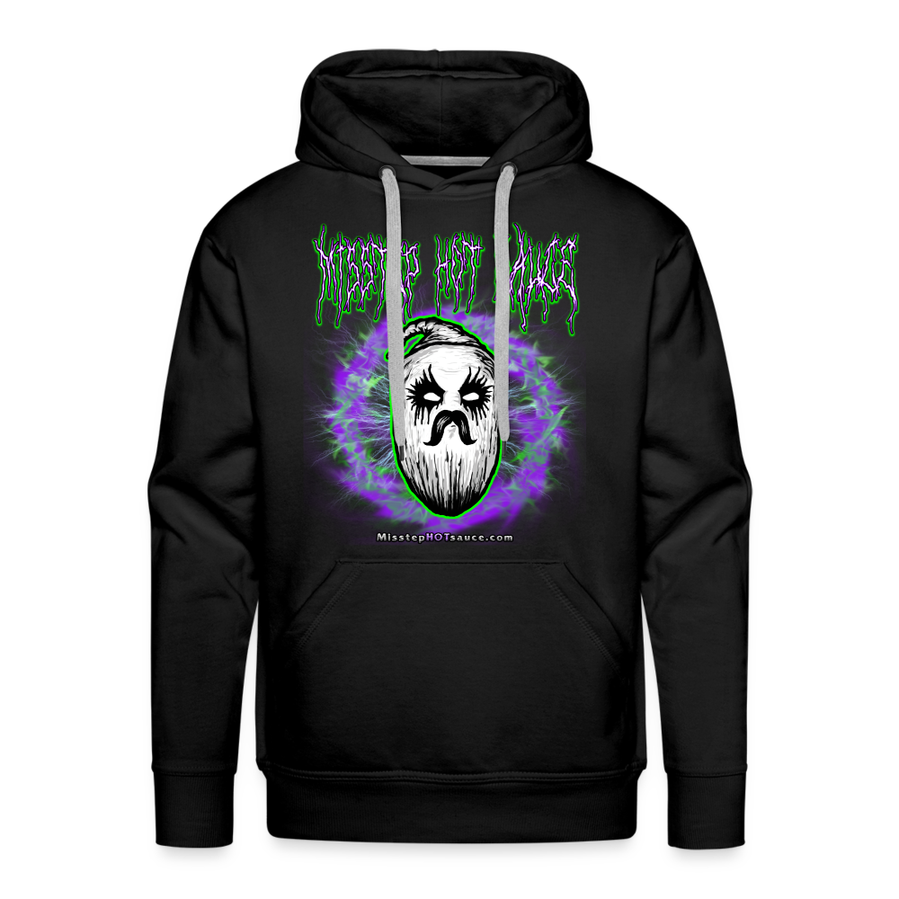 Metal Style Logo Premium Hoodie - Misstep Hot Sauce