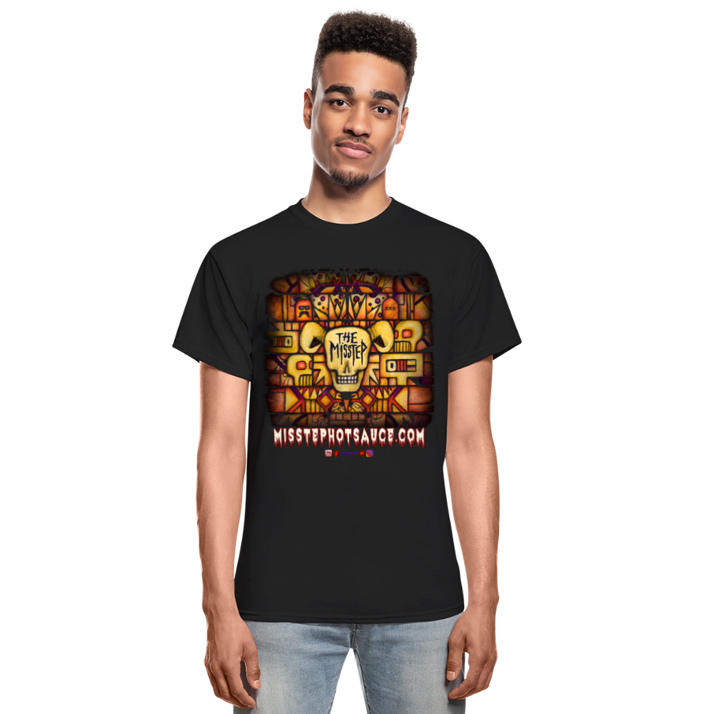 MISSTEP SAUCE image Gildan Ultra Cotton Adult T-Shirt - black