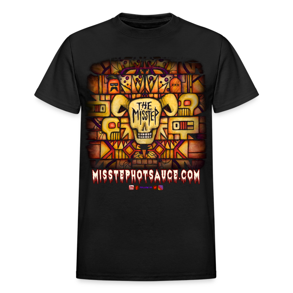 MISSTEP SAUCE image Gildan Ultra Cotton Adult T-Shirt - black