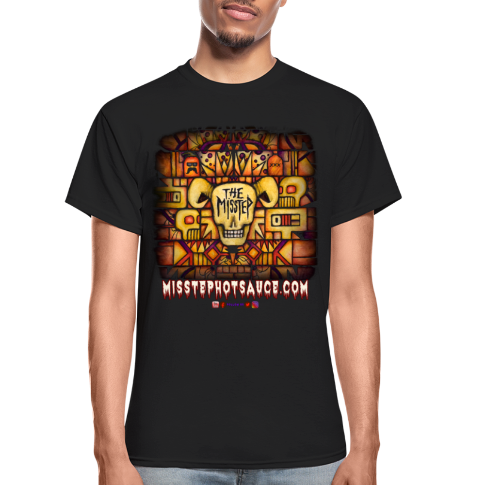 MISSTEP SAUCE image Gildan Ultra Cotton Adult T-Shirt - black