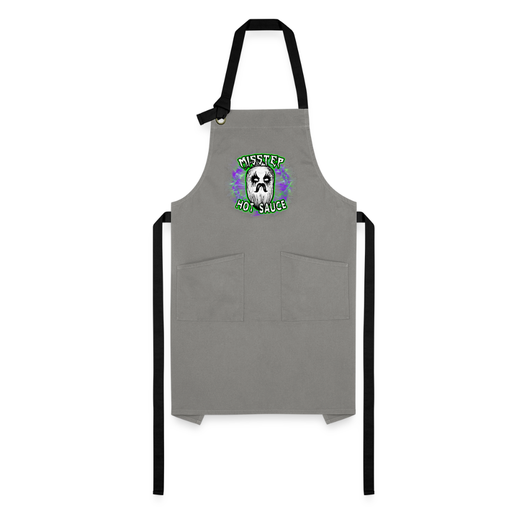 Artisan Apron - MISSTEP LOGO - gray/black