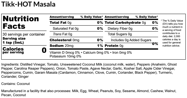 High Desert Sauce Co - Tikk-HOT Masala - Misstep Hot Sauce