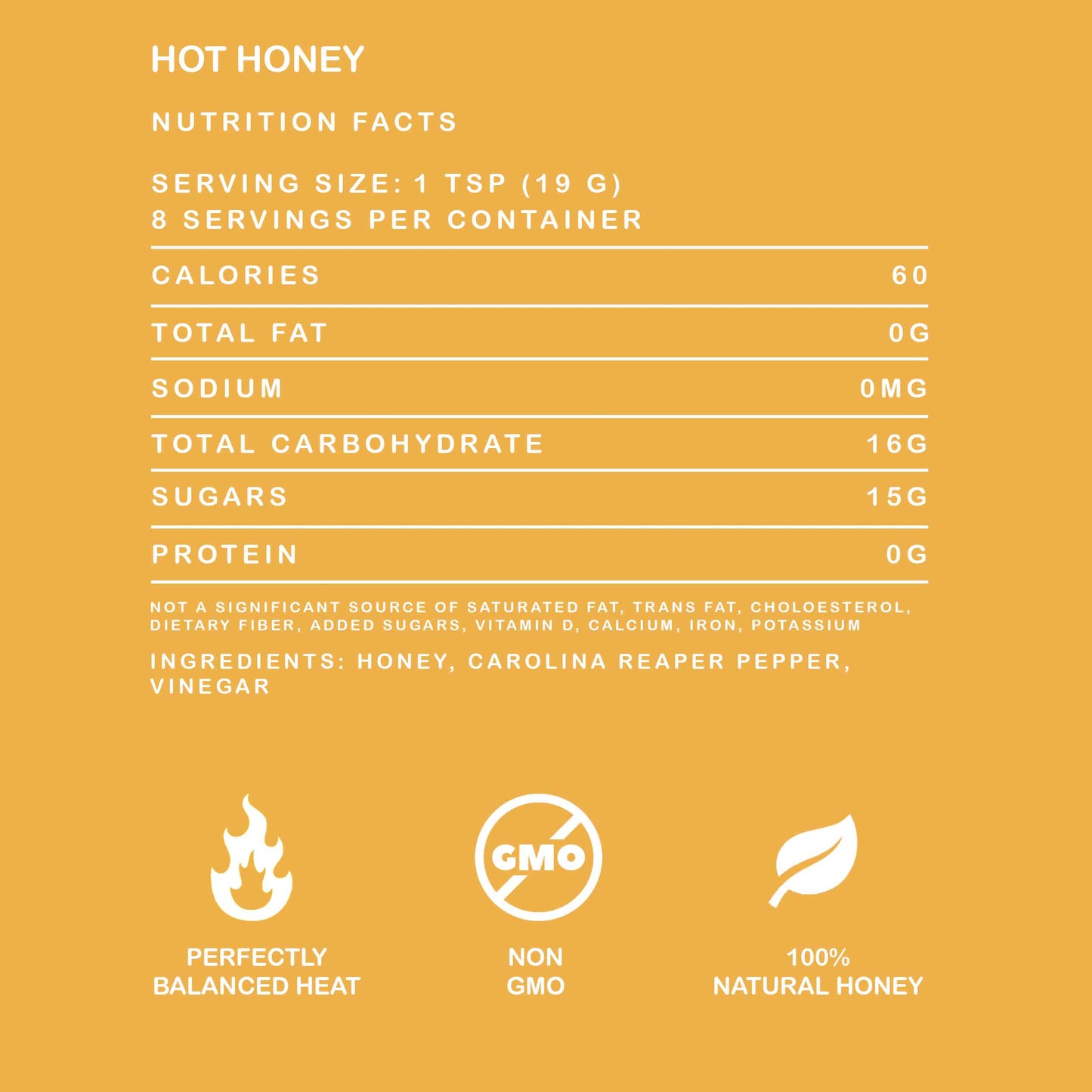 Elijah's Xtreme Gourmet Sauces - Elijah's Xtreme Hot Honey Carolina Reaper Infused