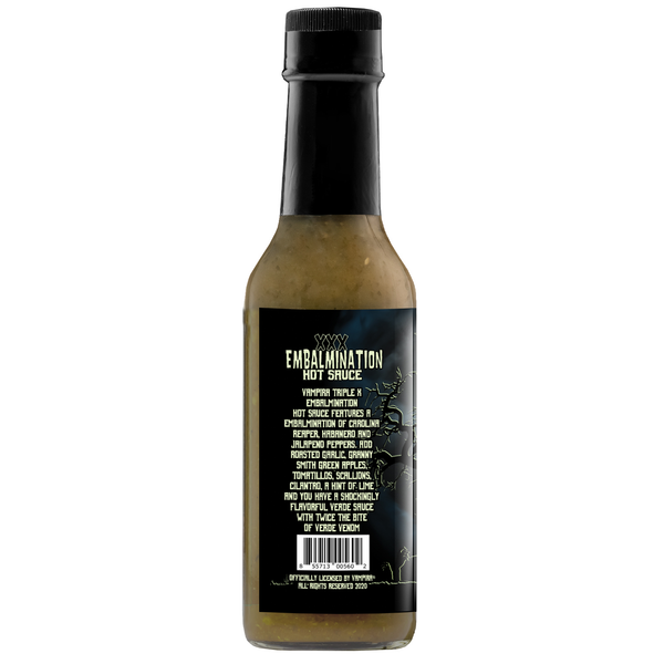 Hellfire - Vampira XXX Embalmination Hot Sauce - Misstep Hot Sauce
