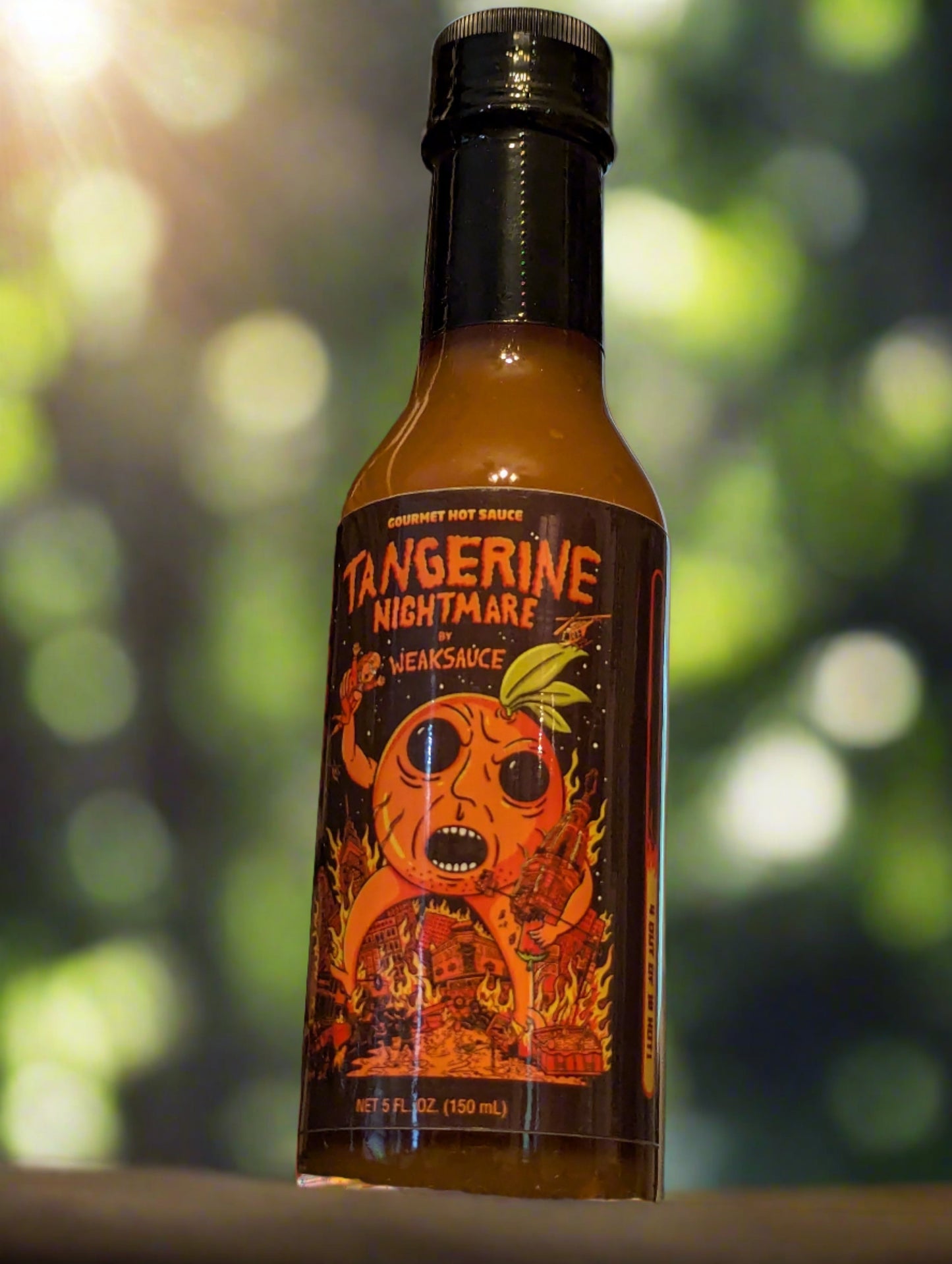 Tangerine Nightmare Hot Sauce by Weaksauce