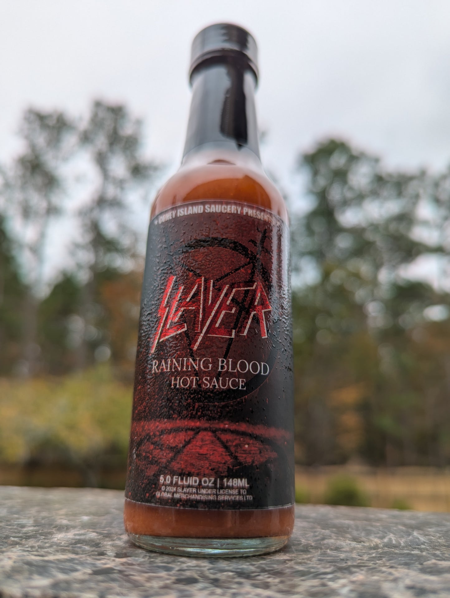 Coney Island Saucery - SLAYER Raining Blood Hot Sauce - Misstep Hot Sauce