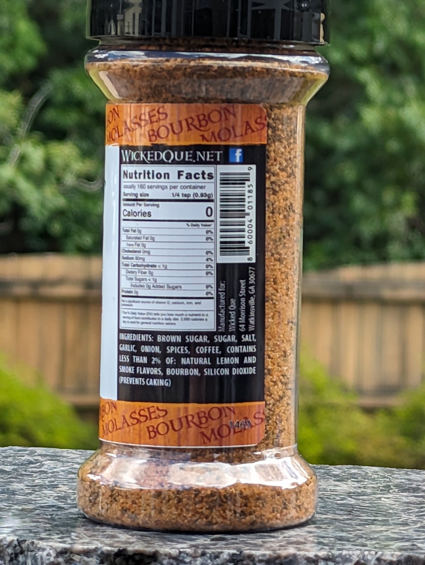 Wicked Que Bourbon Molasses Rub