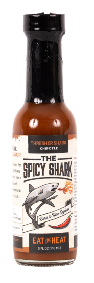 Spicy Shark - Thresher Shark Chipotle Hot Sauce - Misstep Hot Sauce