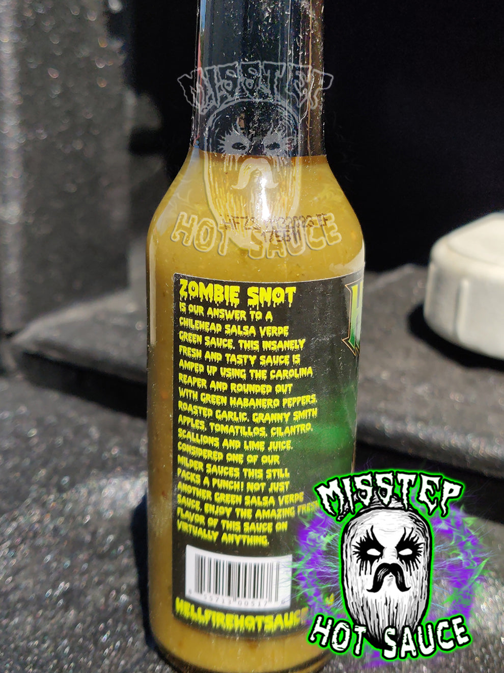 Hellfire Hot Sauce- Zombie Snot Salsa Verde