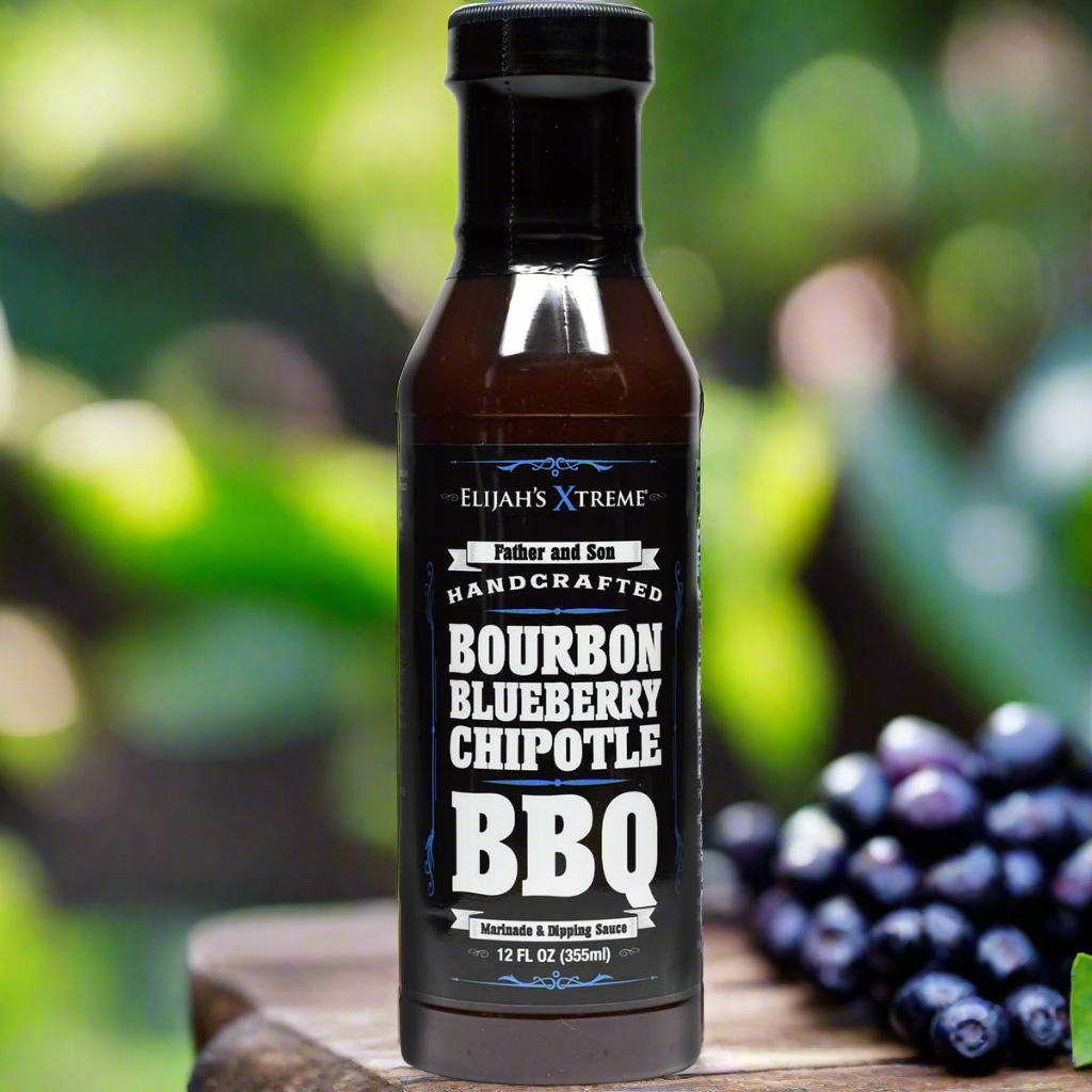 Elijah’s Xtreme - Bourbon Blueberry Chiptole BBQ Sauce