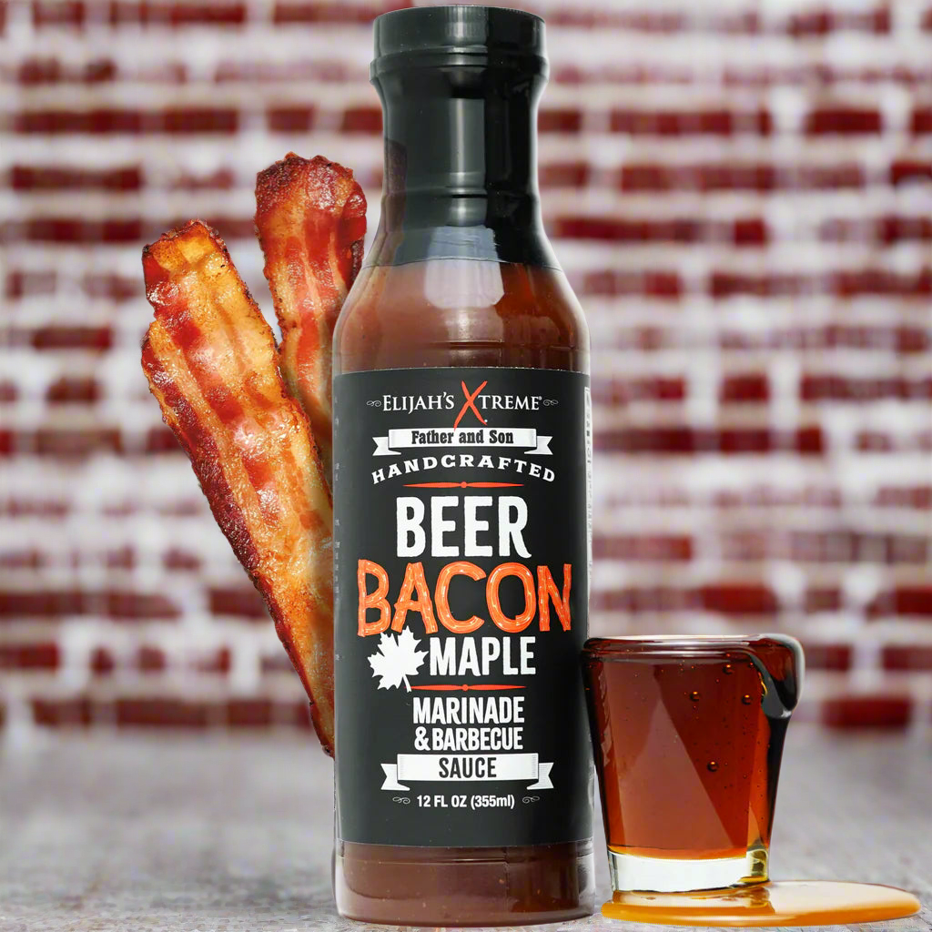 Elijah’s Xtreme - Beer Bacon Maple Marinade and BBQ Sauce - Misstep Hot Sauce