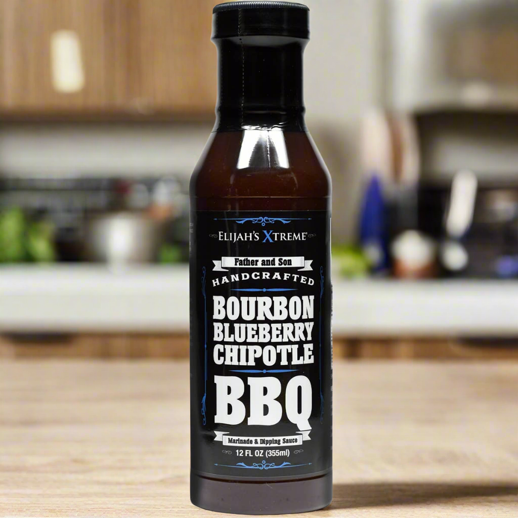 Elijah’s Xtreme - Bourbon Blueberry Chiptole BBQ Sauce