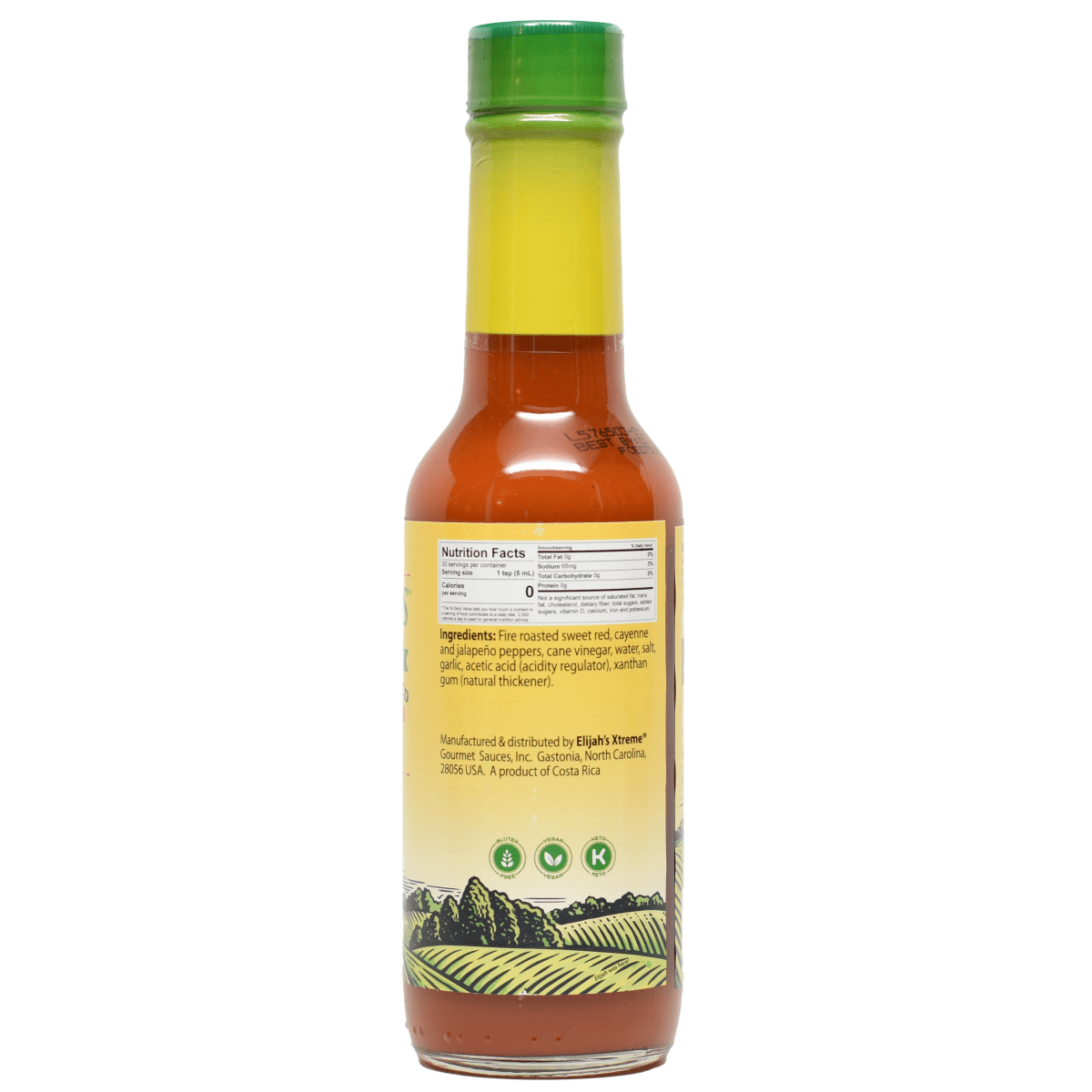 Elijah's Xtreme Gourmet Sauces - Original Roasted Pepper Hot Sauce