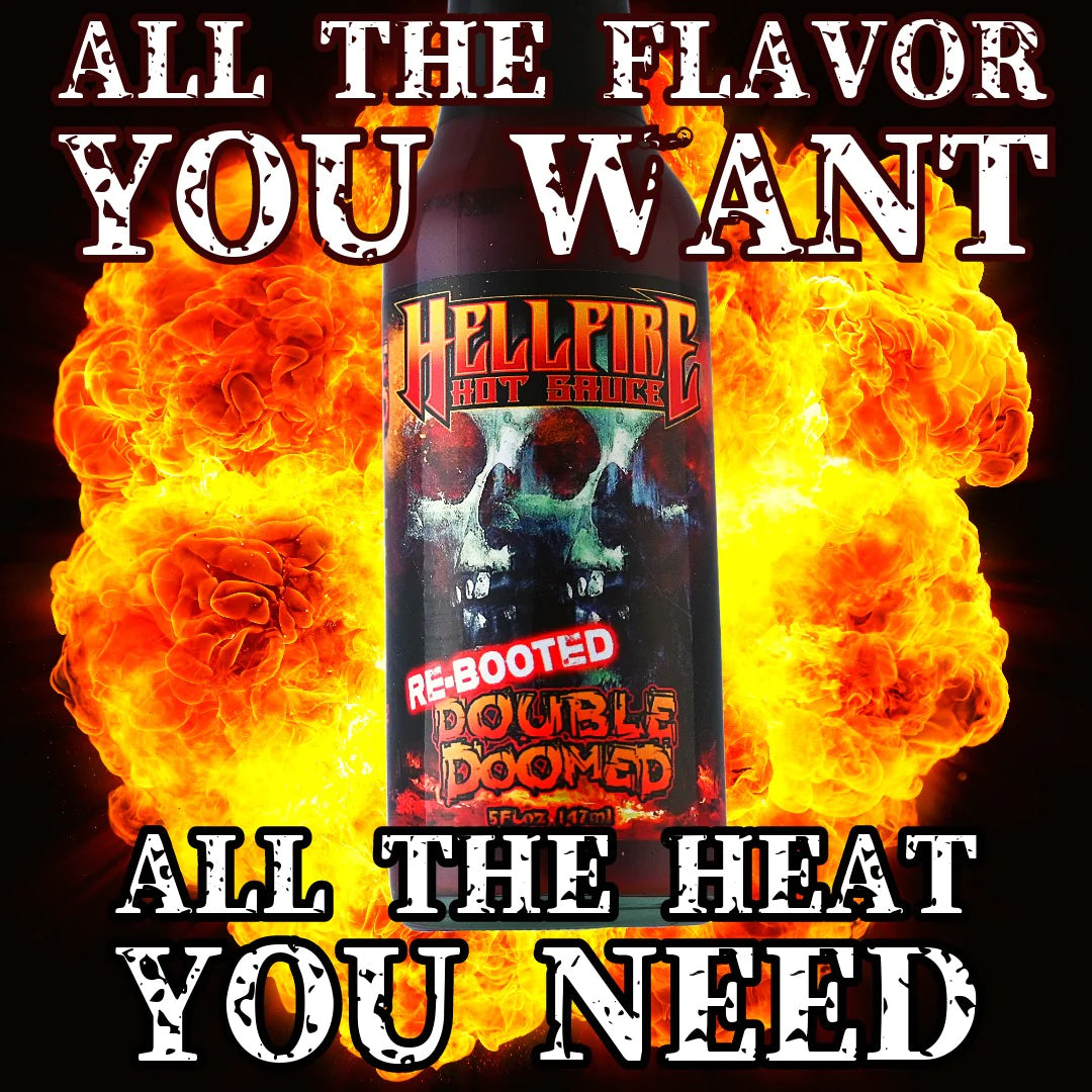 HELLFIRE - DOUBLE DOOMED REBOOTED - Misstep Hot Sauce