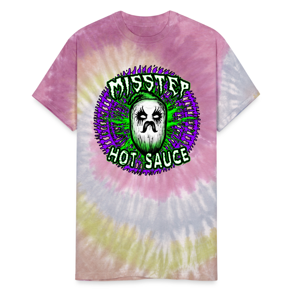 LOGO - Unisex Tie Dye T-Shirt - Misstep Hot Sauce