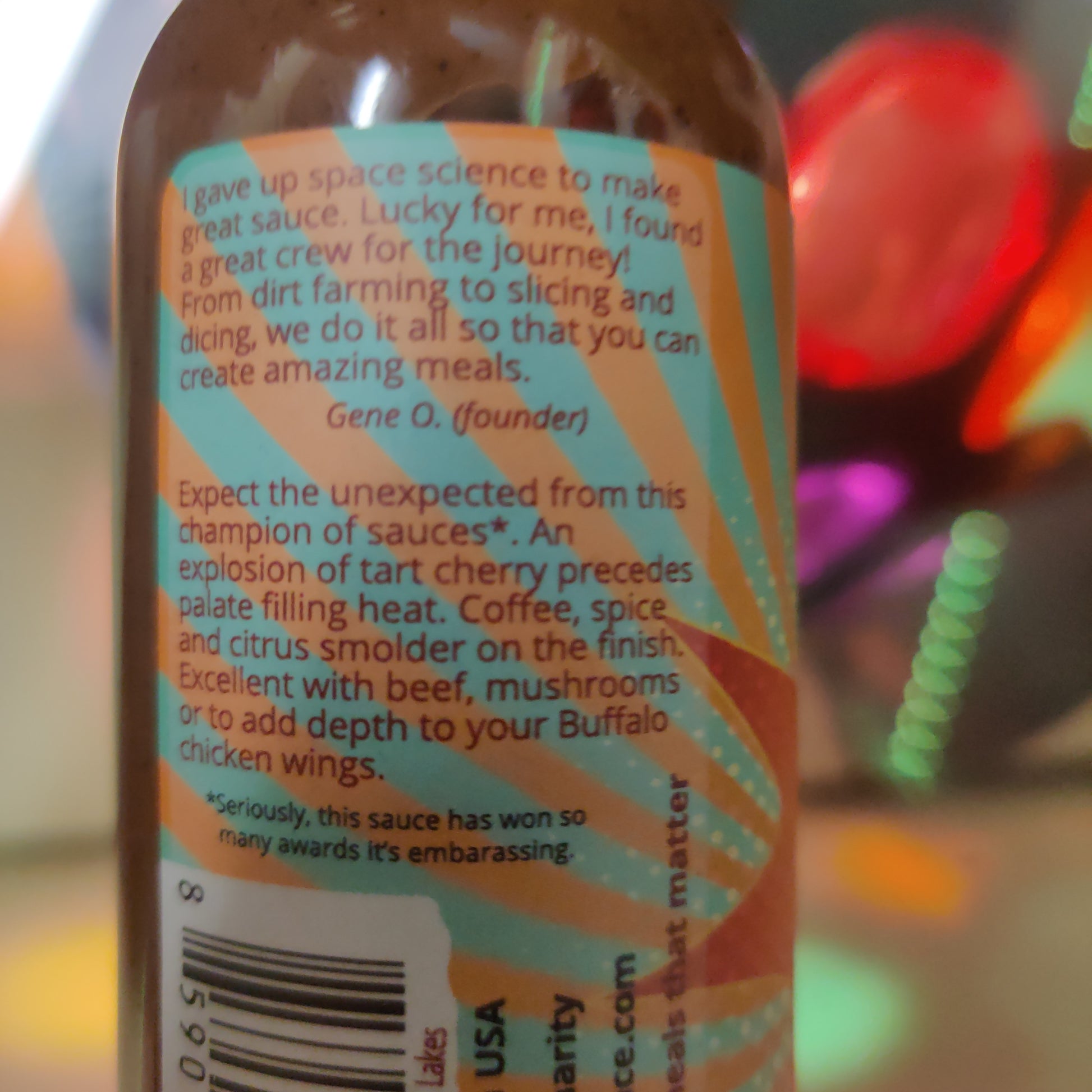 KARMA SAUCE - Cherry Bomb Hot Sauce - Misstep Hot Sauce
