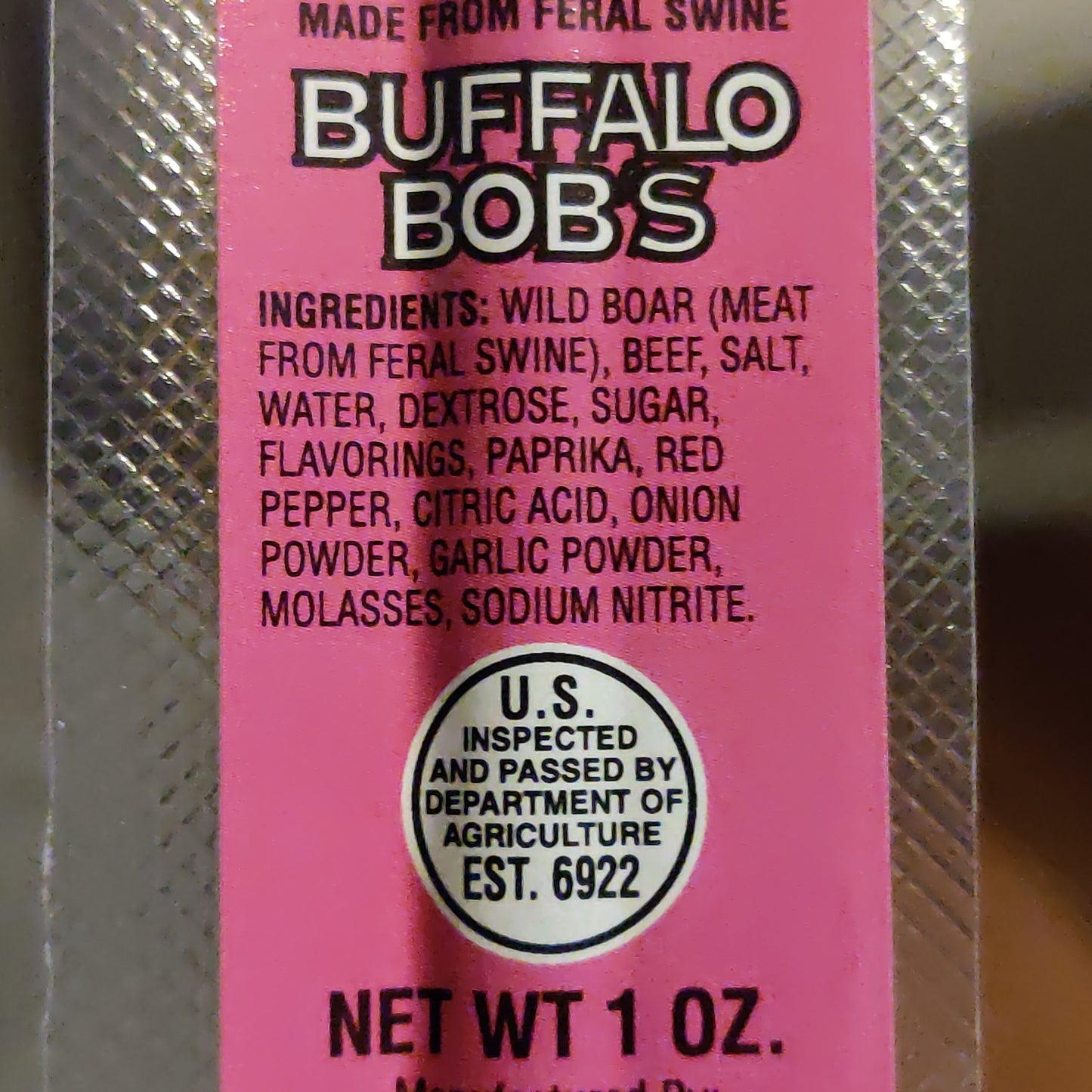 Wild Boar BBQ Meat Stick