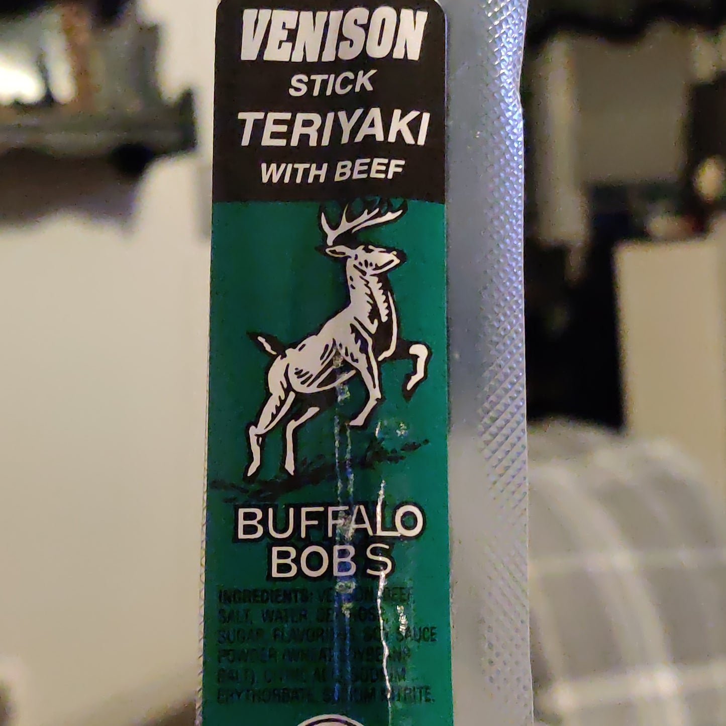 Venison Teriyaki Meat Stick