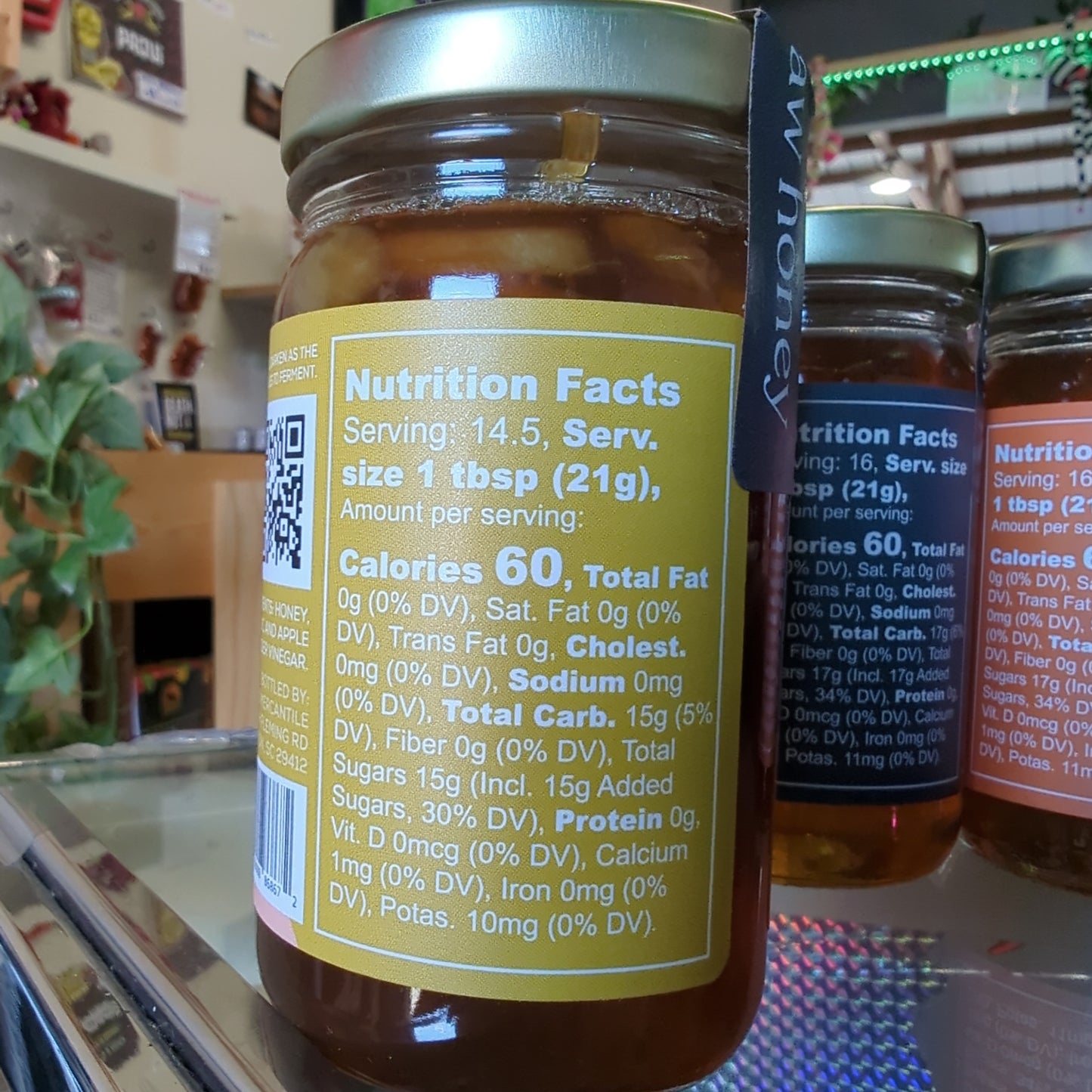 Fermented Garlic Raw Honey