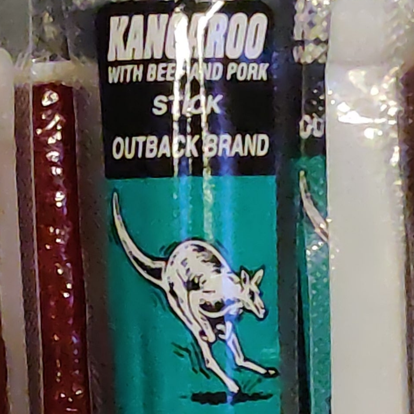Kangaroo Outback Brand Beef Stick - Misstep Hot Sauce