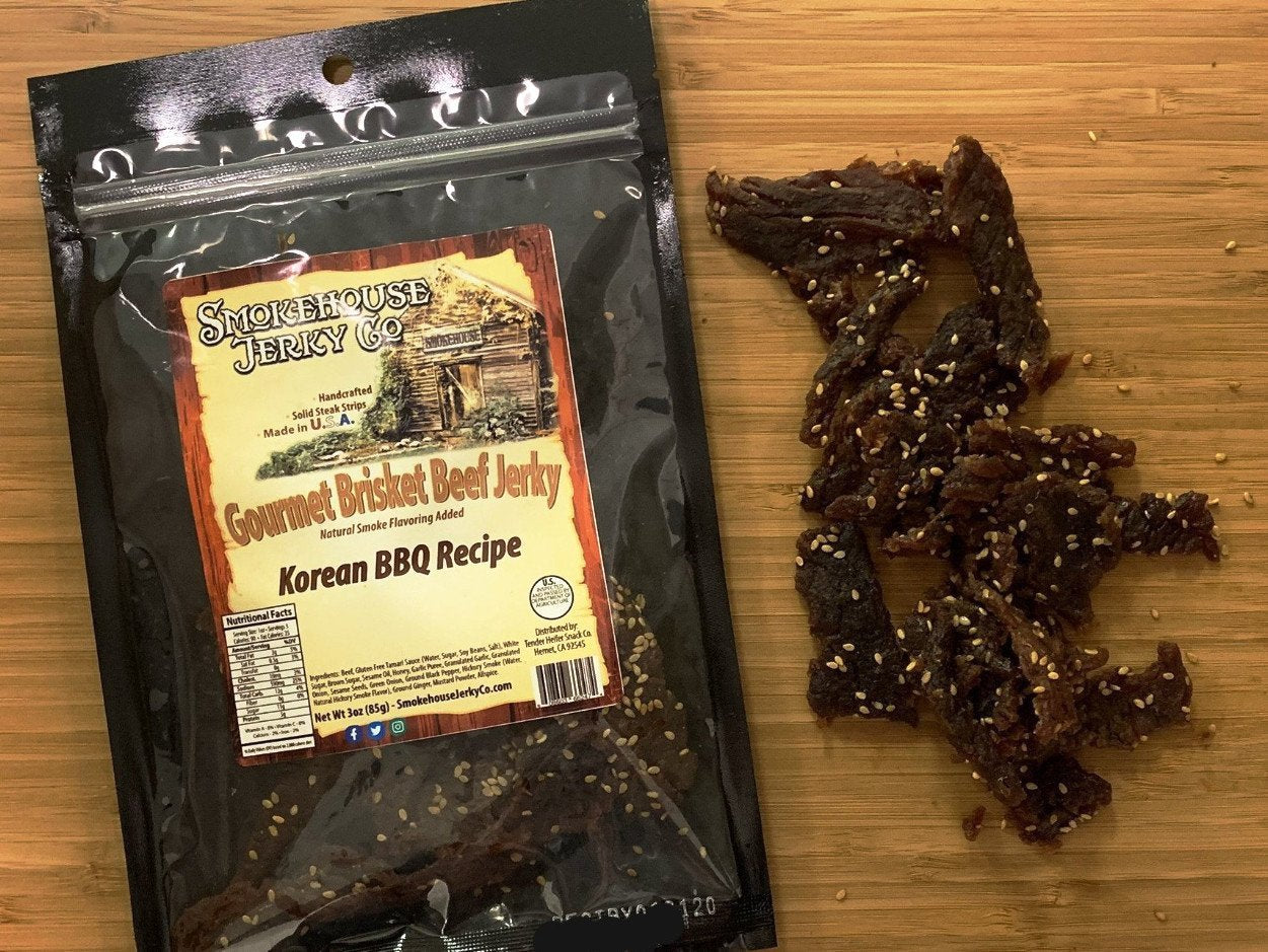 SMOKEHOUSE Korean BBQ beef Jerky - Misstep Hot Sauce