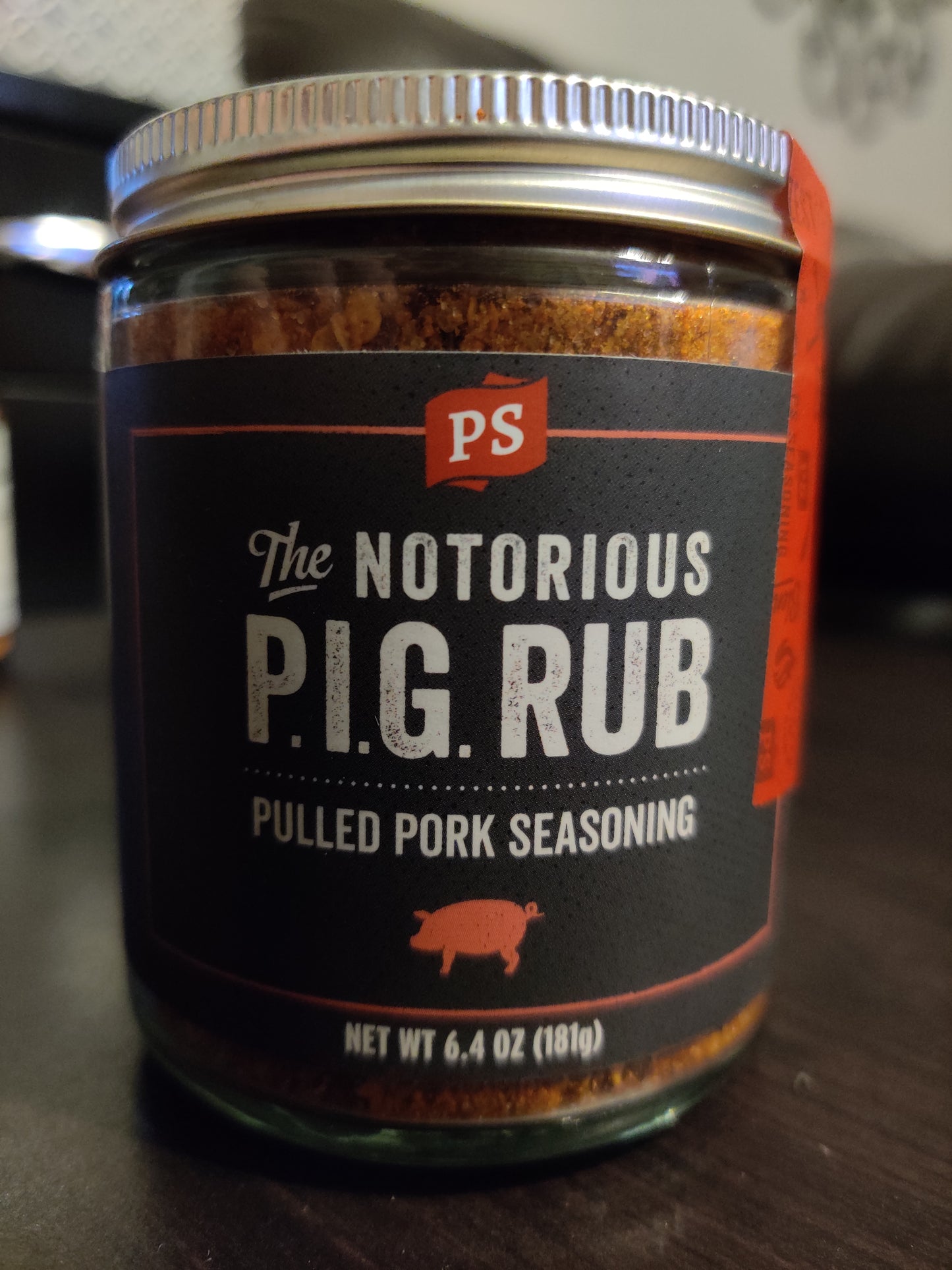 PS the Notorious PIG Rub - Misstep Hot Sauce