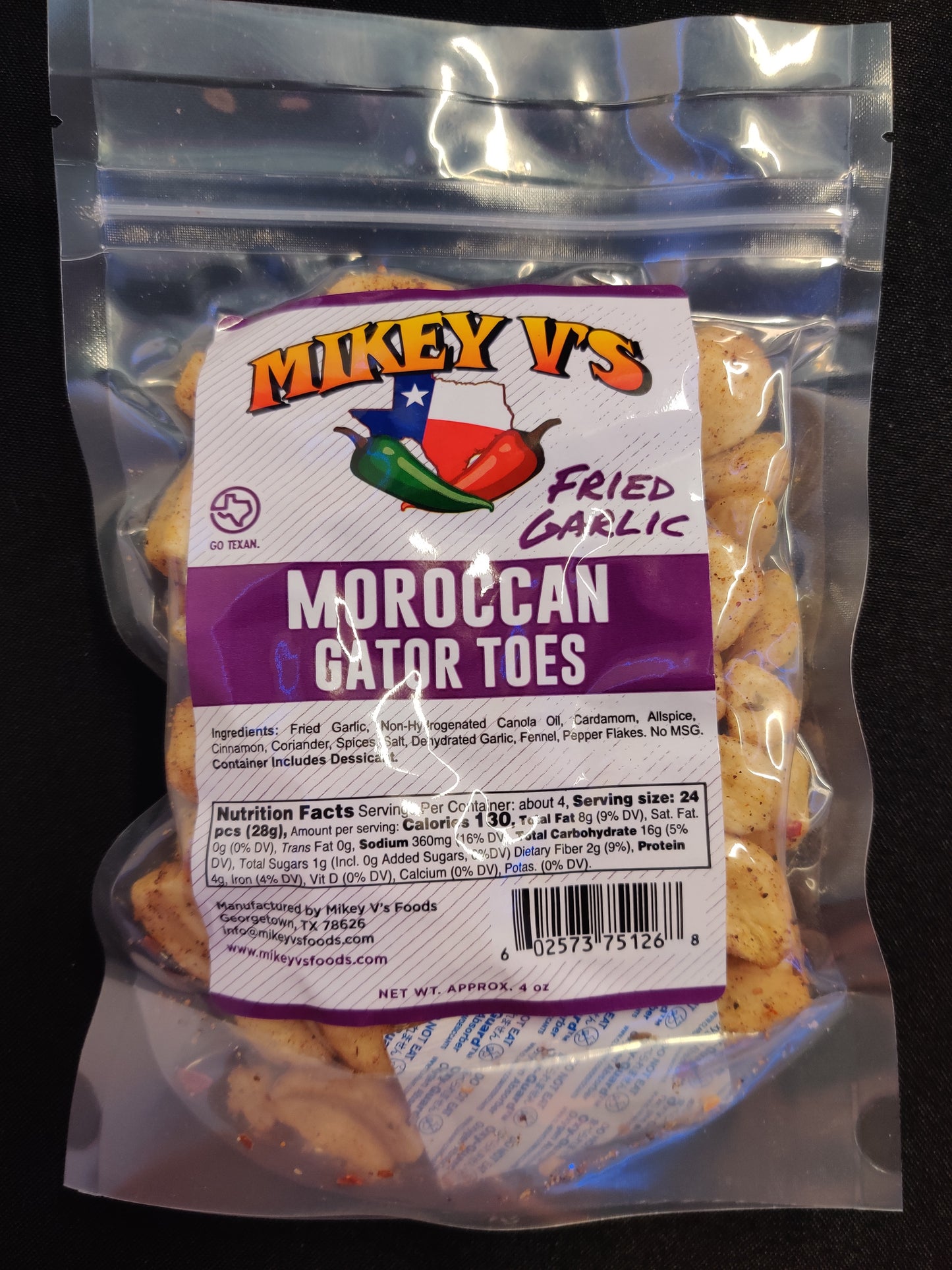 Mikey V's - Gator Toes - (Deep Fried Garlic) - Moroccan