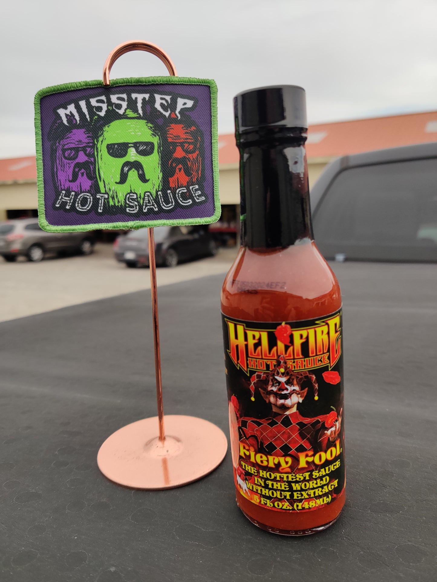 HELLFIRE - FIERY FOOL - Misstep Hot Sauce