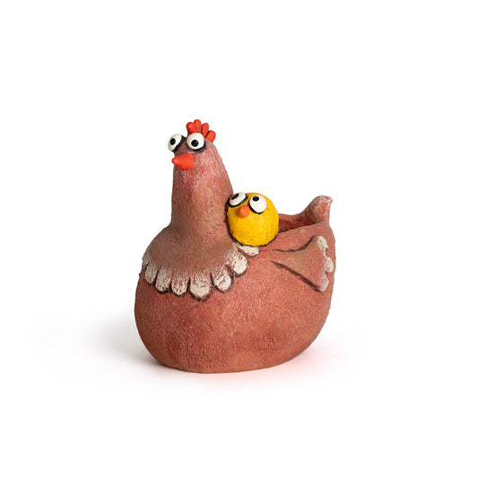 Cohasset Gifts - Mama Hen/Chicks Blobhouse Planters