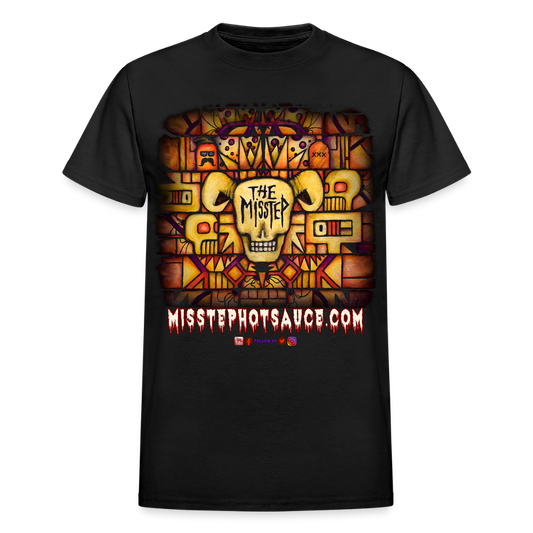 MISSTEP SAUCE image Gildan Ultra Cotton Adult T-Shirt - black