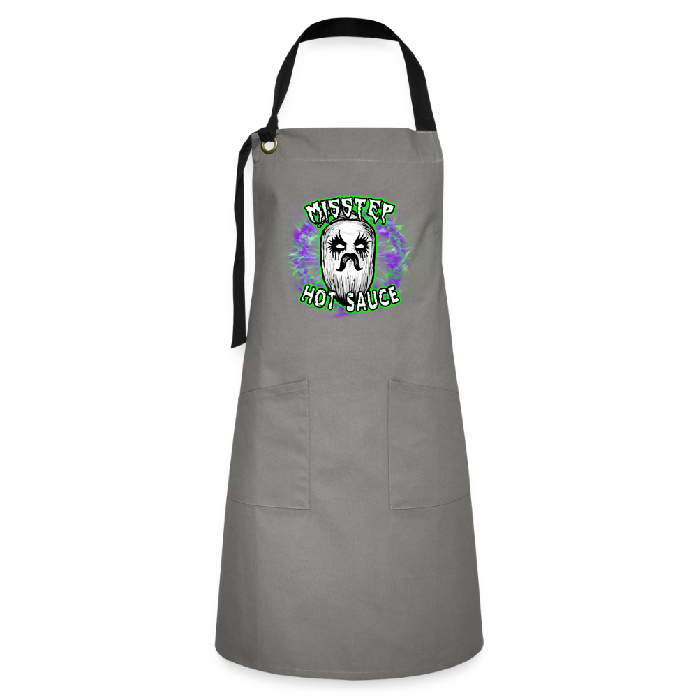 Artisan Apron - MISSTEP LOGO - gray/black