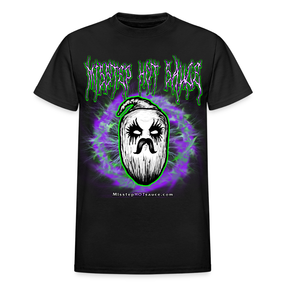 Logo METAL style Gildan Ultra Cotton Adult T-Shirt - black