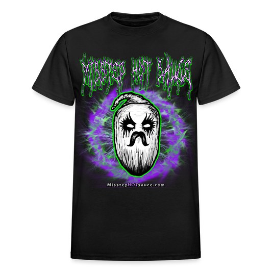 Logo METAL style Gildan Ultra Cotton Adult T-Shirt - black