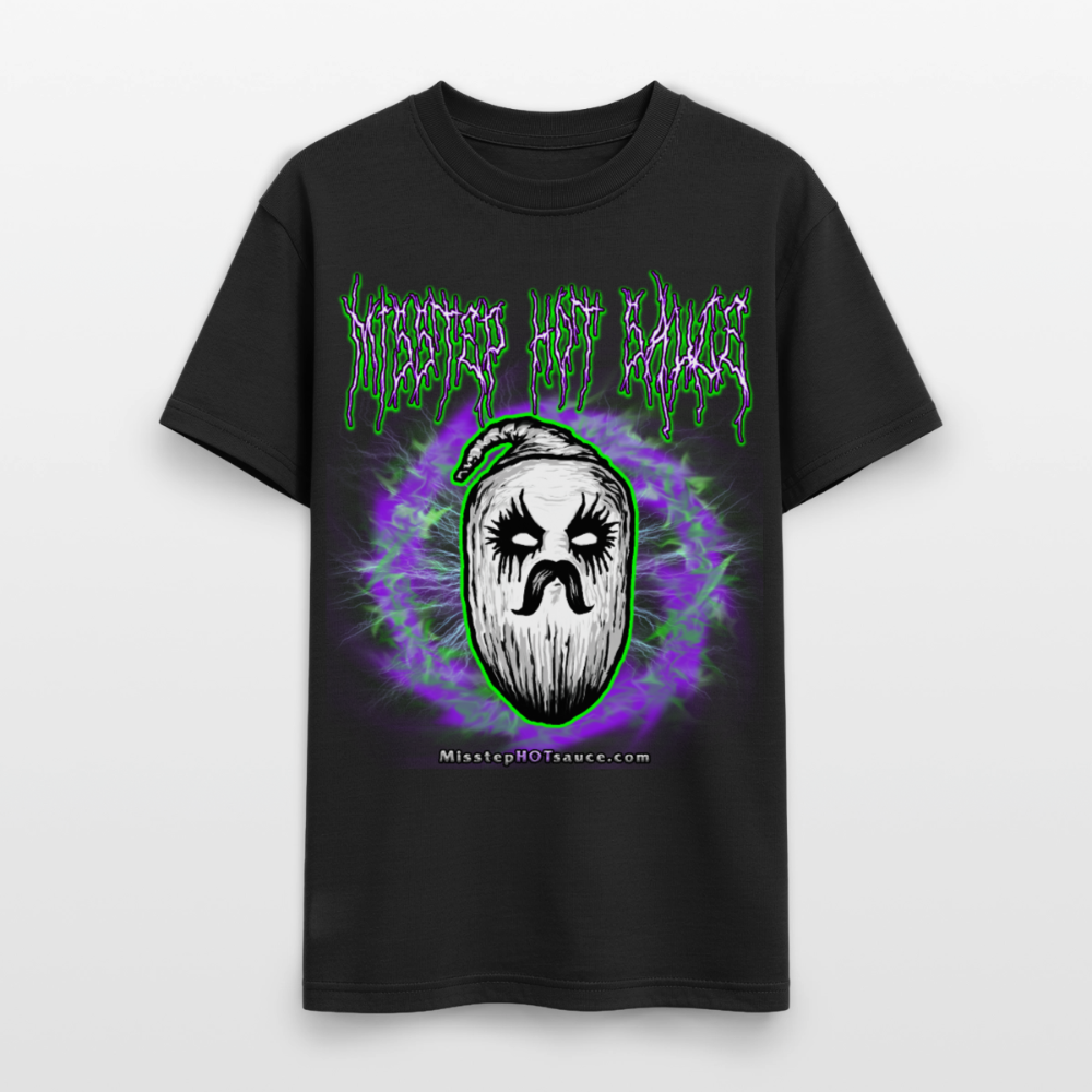 Logo METAL style Gildan Ultra Cotton Adult T-Shirt - black