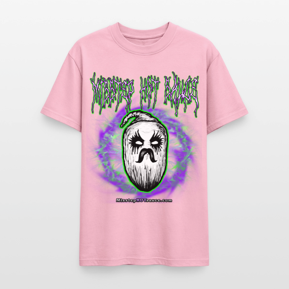 Logo METAL style Gildan Ultra Cotton Adult T-Shirt - light pink