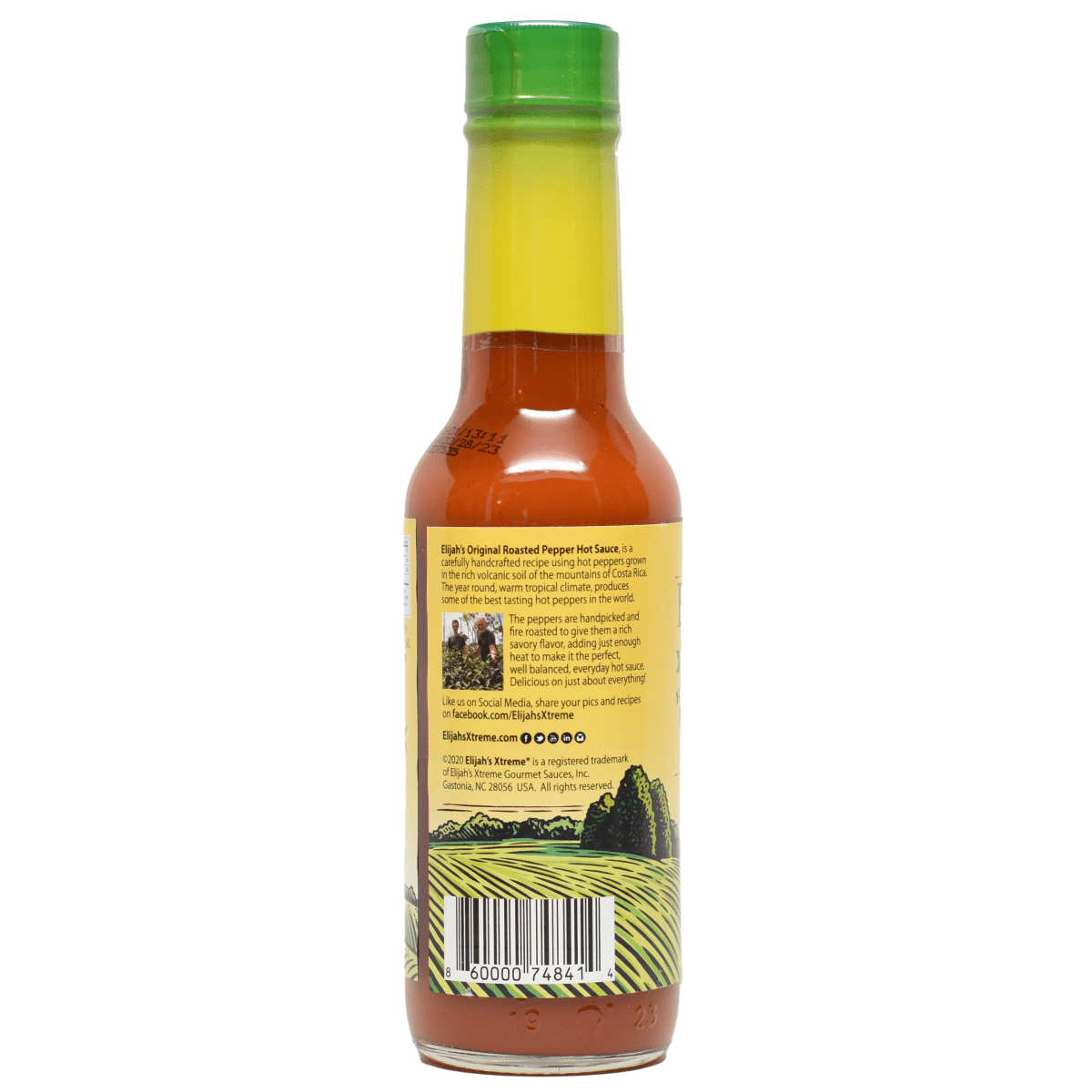 Elijah's Xtreme Gourmet Sauces - Original Roasted Pepper Hot Sauce