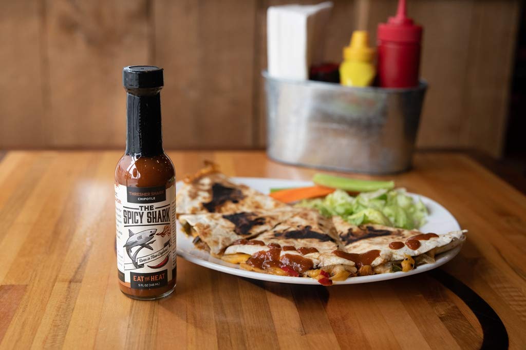 Spicy Shark - Thresher Shark Chipotle Hot Sauce