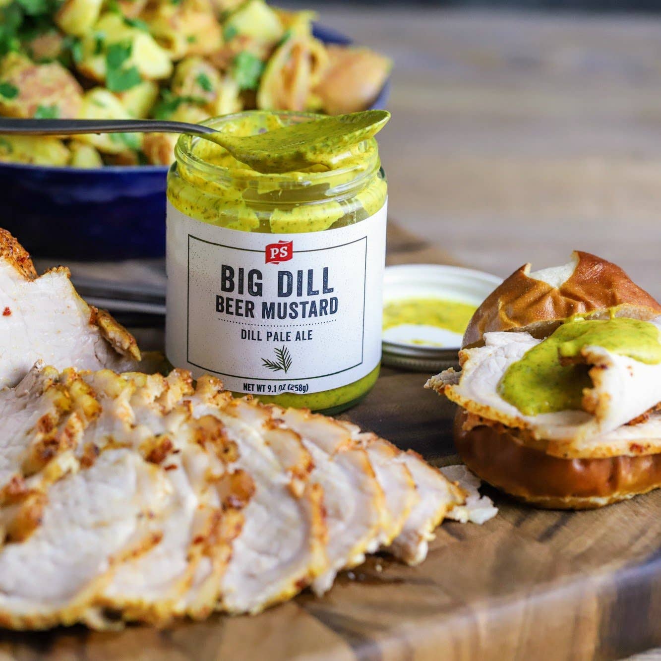 PS Seasoning - Big Dill Pale Ale Mustard