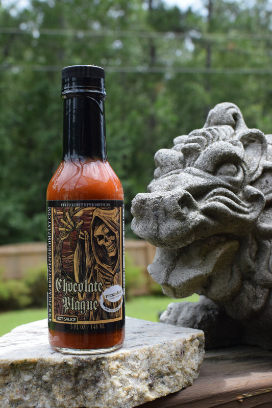PUCKERBUTT PEPPER CO - CHOCOLATE PLAGUE HOT SAUCE