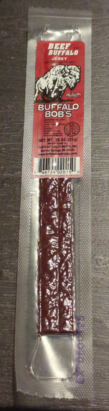 Beef and Buffalo Jerky Meat Stick