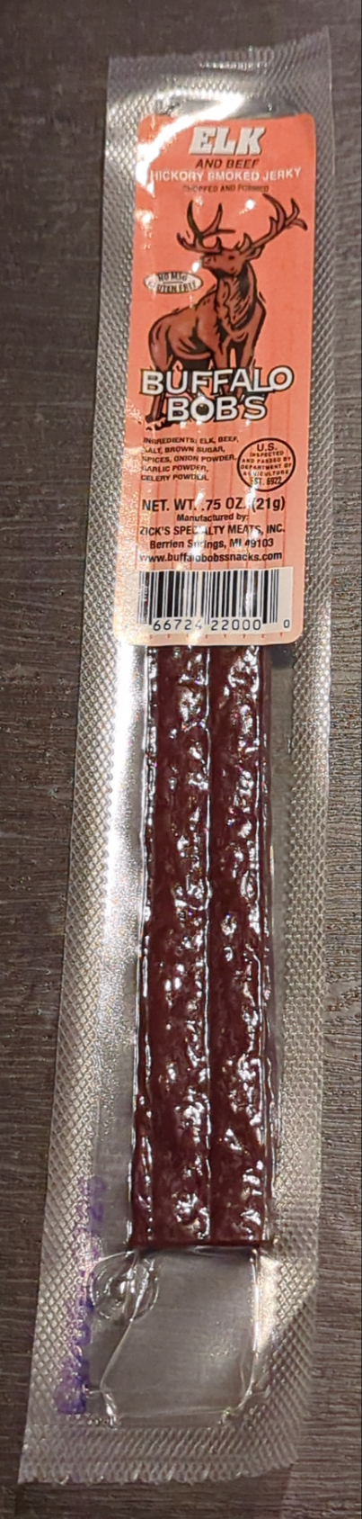 Elk Jerky Meat Stick