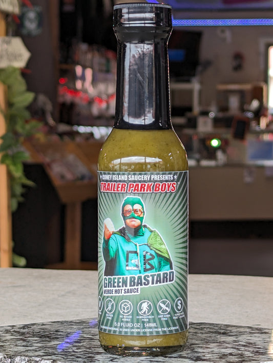 Coney Island Saucery - Green Bastard Hot Sauce