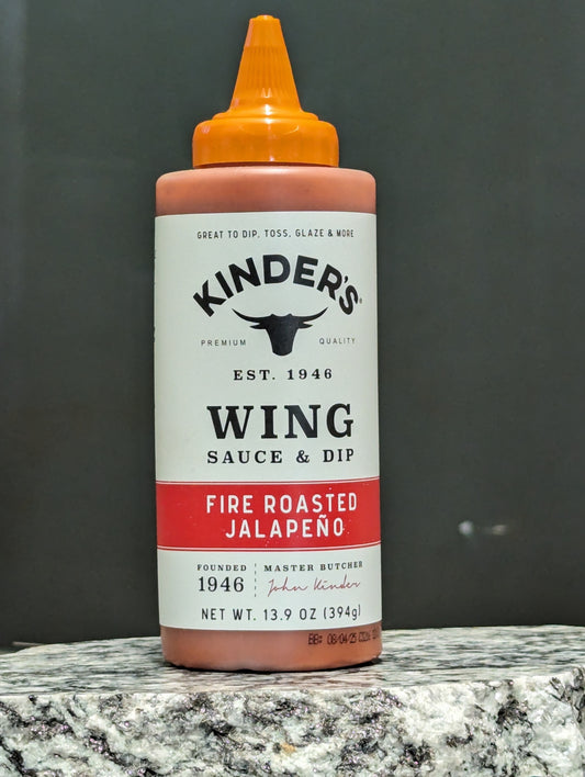 Kinder's Fire Roasted Jalapeno Wing Sauce & Dip