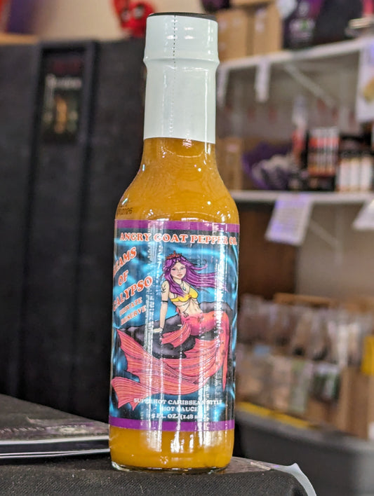 Angry Goat Pepper Co - Dreams of Calypso Hot Sauce - Hot Ones Edition