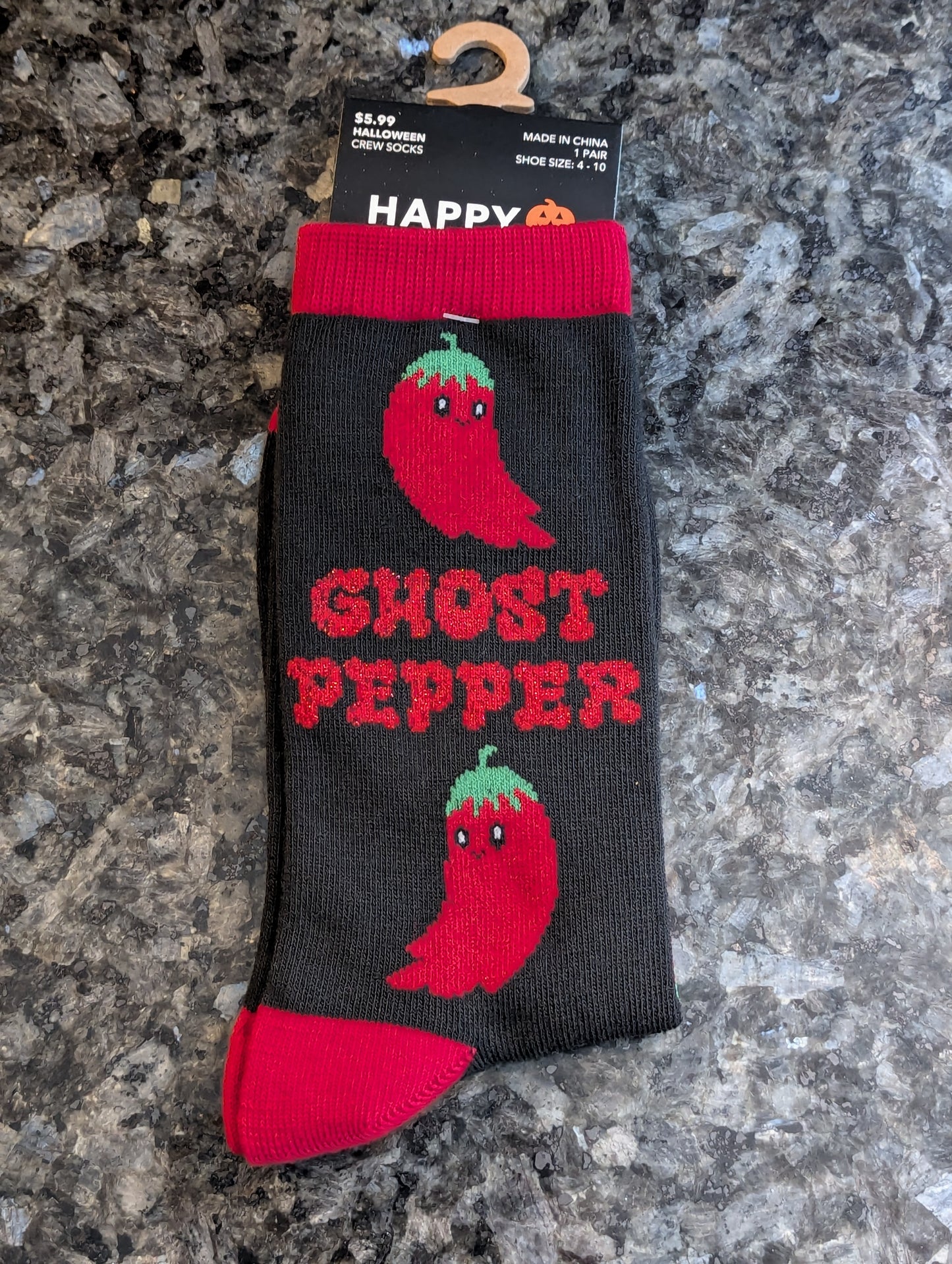 Ghost Pepper Crew Socks