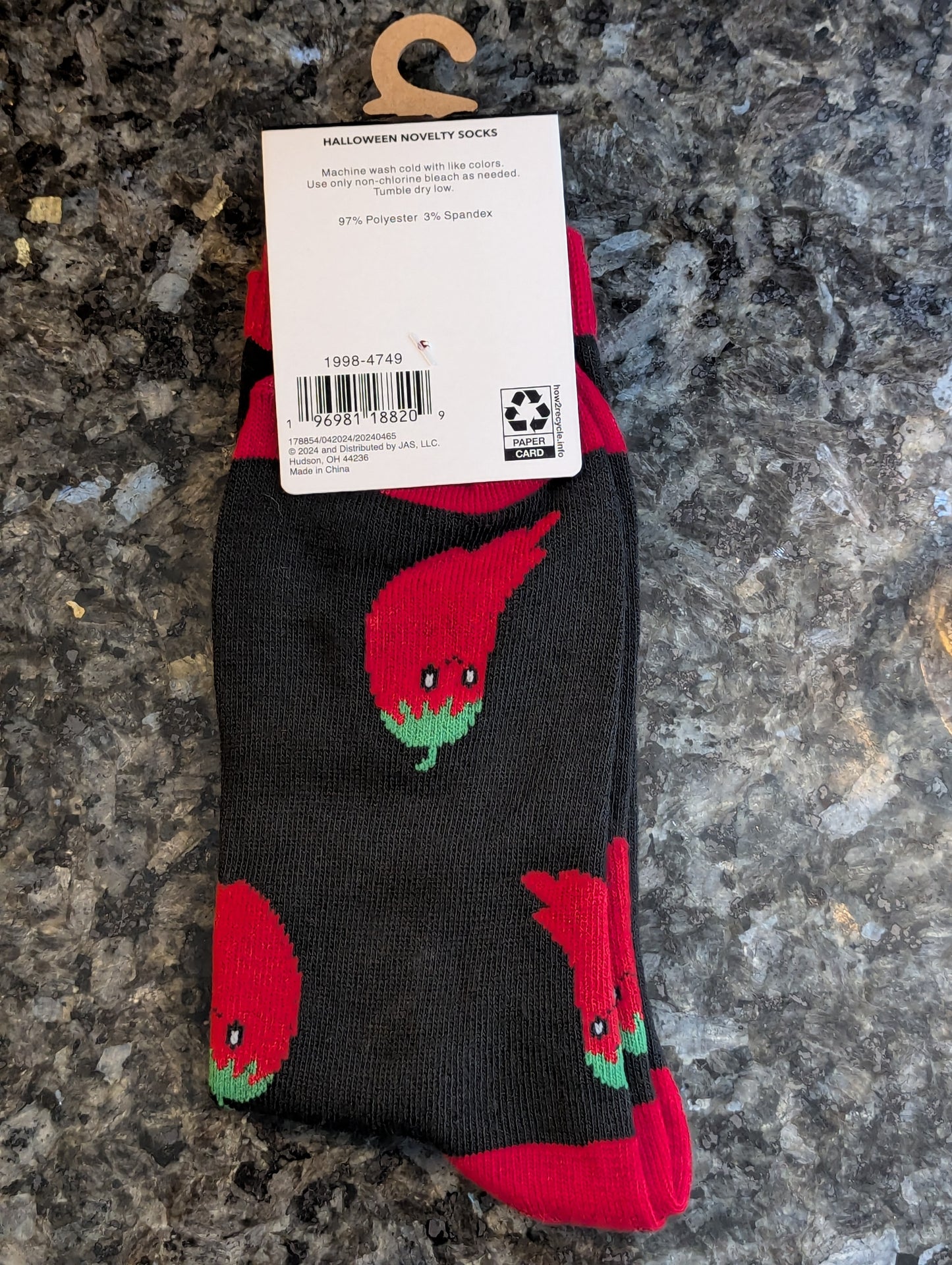 Ghost Pepper Crew Socks