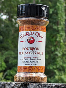 Wicked Que Bourbon Molasses Rub