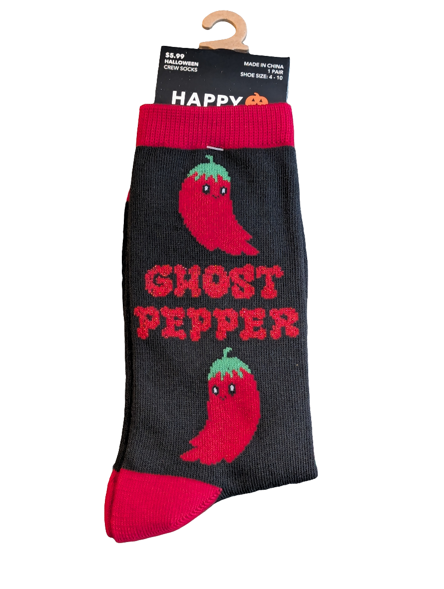 Ghost Pepper Crew Socks