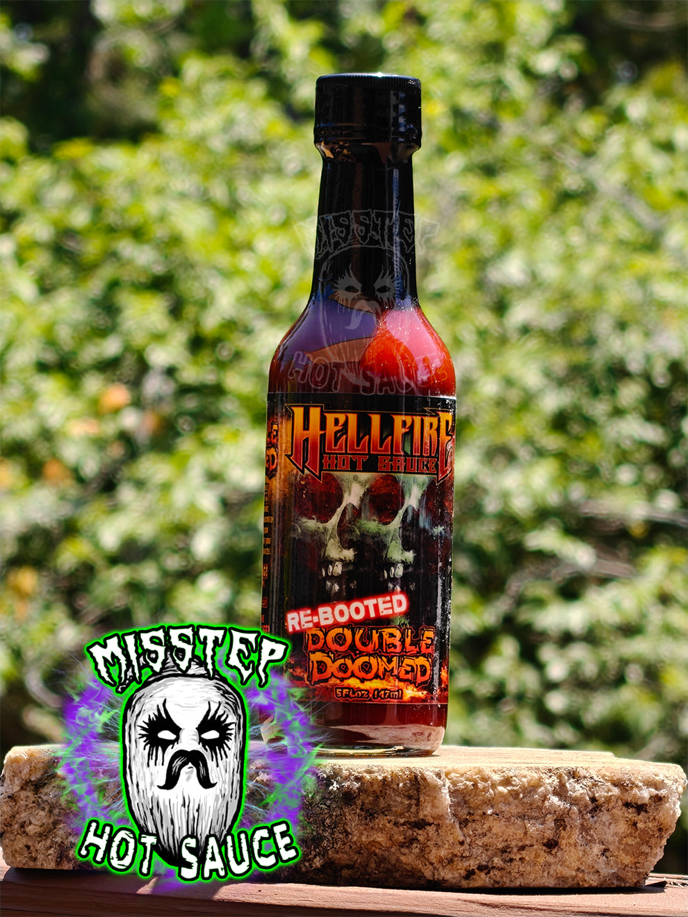 HELLFIRE - DOUBLE DOOMED REBOOTED – Misstep Hot Sauce