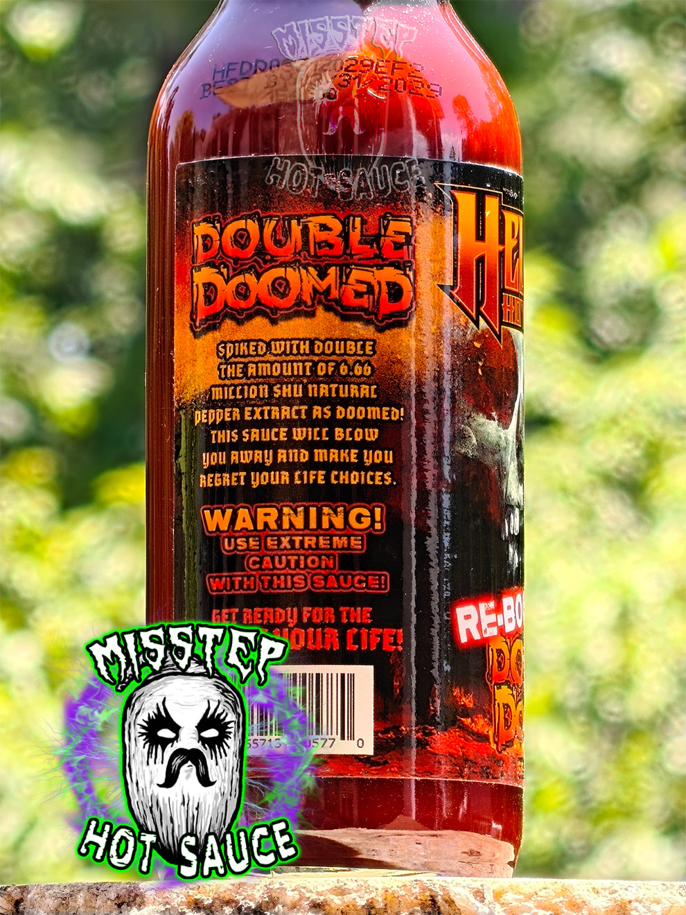 HELLFIRE - DOUBLE DOOMED REBOOTED – Misstep Hot Sauce